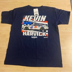 New Kevin Harvick #4 T-shirt Nascar Large Youth 4ever Short Sleeve Racing